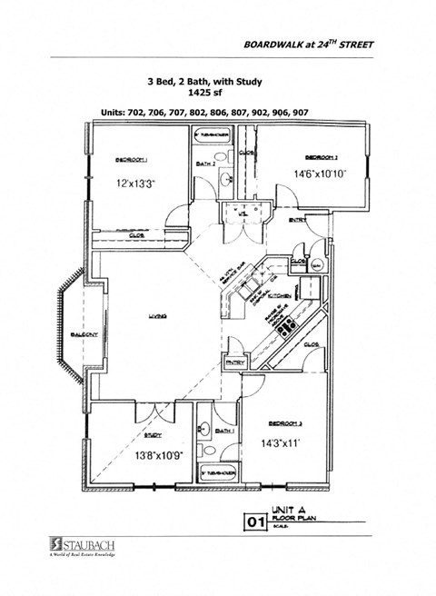 the second level floor plan for a home on broadway in saratoga springs
